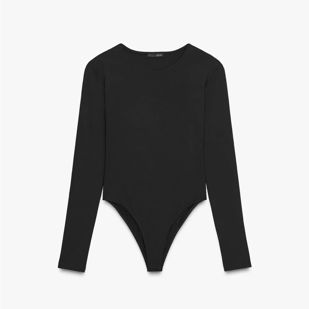 Zara basic polymide bodysuit